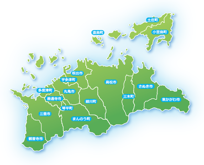 香川県地図